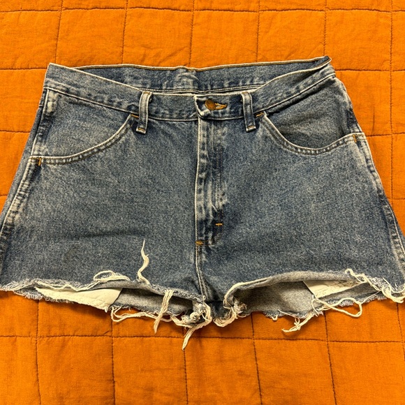 Vintage rustler denim shorts - Picture 1 of 3